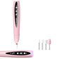 💅✨ Taladro eléctrico para uñas 2 en 1 con lámpara UV: portátil, inalámbrico, para una manicura profesional y duradera en casa 💖🔋