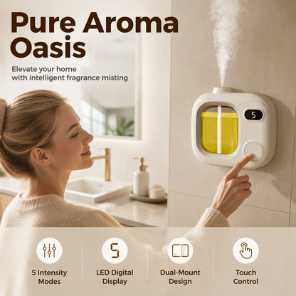 Difusor de Aromas LED Inteligente con Control de Nebulización