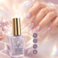 📢📢¡49 % DE DESCUENTO! ⏰Fortalecedor de Uñas Efecto Espejo Brillante Lila