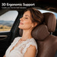 🚗💤 ¡Alivia la Fatiga al Conducir! Almohada Cervical Universal de Espuma Viscoelástica para Reposacabezas de Coche – Soporte Ergonómico para Viajes Largos