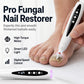 Kit Portátil de Manicura y Pedicura 2 en 1 con Torno Eléctrico para Uñas y Luz UV para Gel