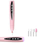 Kit Portátil de Manicura y Pedicura 2 en 1 con Torno Eléctrico para Uñas y Luz UV para Gel