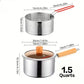 Olla Multifuncional para Freír de Acero Inoxidable 304