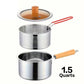 Olla Multifuncional para Freír de Acero Inoxidable 304