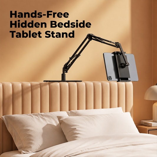 Soporte Magnético de Cama para Tablet con Base Oculta Bajo el Colchón