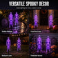 Luces Solares de Estaca con Esqueleto para Exterior – Impermeables, Decoración de Halloween