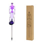 Luces Solares de Estaca con Esqueleto para Exterior – Impermeables, Decoración de Halloween