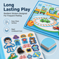Libro Magnético Interactivo y Silencioso para Niños – Rompecabezas Plegable con Escenarios, Juguete Educativo Infantil para Niños y Niñas
