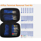 Kit extractor de terminales para automóvil de acero inoxidable – Herramienta para conectores y cableado