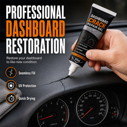 Gel profesional para reparar grietas del tablero del automóvil