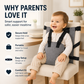 👶 Arnés de seguridad para silla de bebé – Sistema de 5 puntos y diseño ideal para viajar