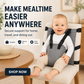 👶 Arnés de seguridad para silla de bebé – Sistema de 5 puntos y diseño ideal para viajar