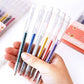 ✨ Set de bolígrafos de gel con purpurina retráctiles para journaling y dibujo