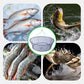 🎣 Red de pesca de mano plegable y portátil con cuerda