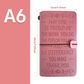 Diario de Viaje de Cuero PU Rellenable A6