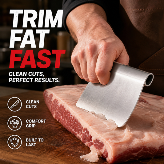 Raspador de Carne Curvo Ergonómico