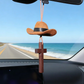 Colgante para Auto de Sombrero de Vaquero y Cruz