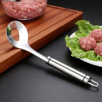 🍖 Cuchara para hacer albóndigas – Antiadherente y sin ensuciar