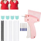 ⚡ Oferta por tiempo limitado – Mini kit de costura para ropa 🧵✂️ | Kit de reparación rápida y dobladillos con aguja fina y accesorios de fijación