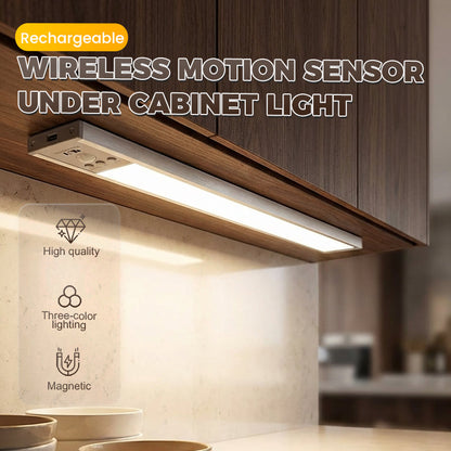 💡 Luz inalámbrica recargable con sensor de movimiento para debajo de armarios