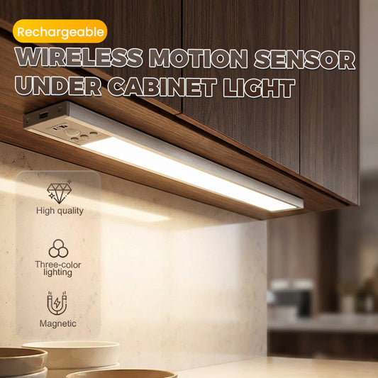 💡 Luz inalámbrica recargable con sensor de movimiento para debajo de armarios