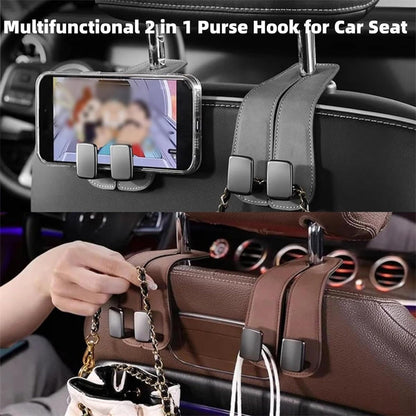🚗 Gancho para reposacabezas del asiento del coche