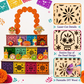 Ofrenda de madera de 3 niveles para el Día de Muertos🌼