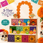 Ofrenda de madera de 3 niveles para el Día de Muertos🌼