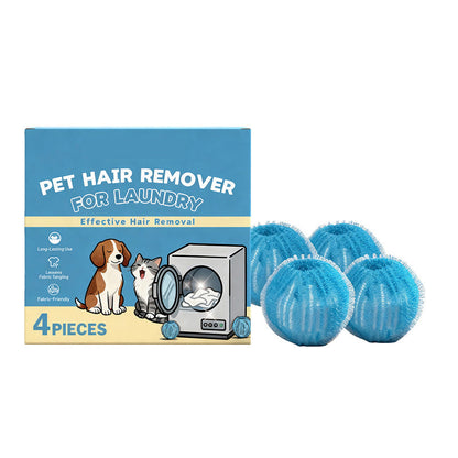 🐾 Bolas reutilizables para eliminar pelos de mascotas en la lavadora