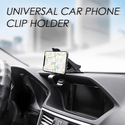 🚗📱 Soporte universal con clip para móvil en el coche