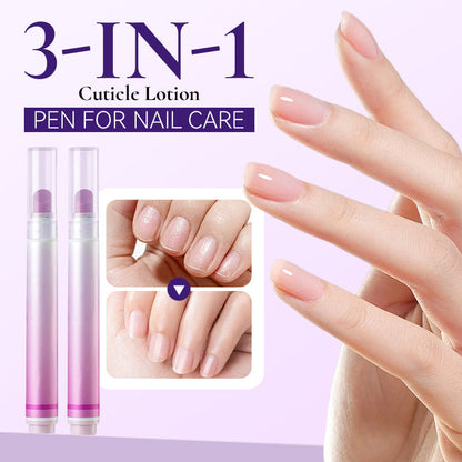 ✨ ¡Renueva tus cutículas al instante! Lápiz cerámico 3 en 1 para uñas, suave y sin arañazos
