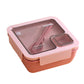 🍱 ¡50% DE DESCUENTO AHORA! Fiambrera Bento de 850 ml con compartimentos, apta para microondas y espacio para cubiertos – Recipiente hermético para oficina, escuela y comidas fuera de casa