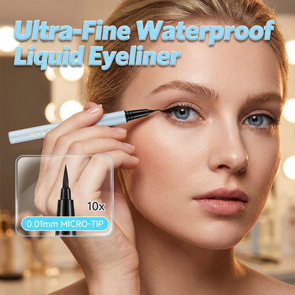 👁️Delineador de ojos fino y resistente al agua👁️ – Punta de 0,01 mm con fórmula a prueba de manchas – Ideal para un maquillaje de ojos preciso y duradero ⚡