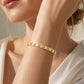 💖 ¡50 % DE DESCUENTO POR TIEMPO LIMITADO! ✨ Elegante pulsera de eslabones en forma de corazón para mujer: diseño delicado y romántico, cadena ajustable ✨