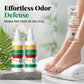 Spray refrescante para el cuidado de los pies con fórmula a base de hierbas
