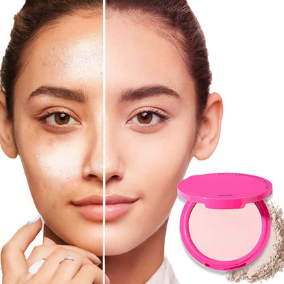 Polvo compacto facial resistente al agua y con control de grasa