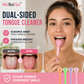 ¡Limpia tu lengua al instante! Raspador de silicona 3 en 1 sin provocar arcadas