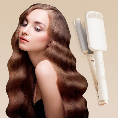 🌸 ¡50% DE DESCUENTO POR TIEMPO LIMITADO! ✨ Rizador de cabello ondulado de 32 mm – Rizos grandes y con volumen, 4 niveles de temperatura ajustables y cuidado con iones negativos – Acabado de salón en casa 💇‍♀️
