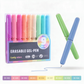 Set de 9 rotuladores de gel borrables de diferentes colores