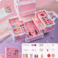 💄 ¡Oferta por tiempo limitado: Ahorra un 49%! ✨ Set de maquillaje lavable de princesa – Juguete de maquillaje seguro y no tóxico, diseñado especialmente para niños 👸