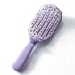 💜 Cepillo ventilado plegable y autolimpiante para el cabello | Ideal para viajes
