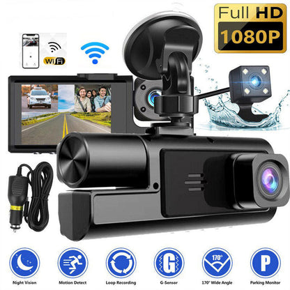 Cámara de tablero 1080P para coches