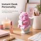 3D Printed Pig on Toilet Figurine