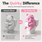 3D Printed Pig on Toilet Figurine