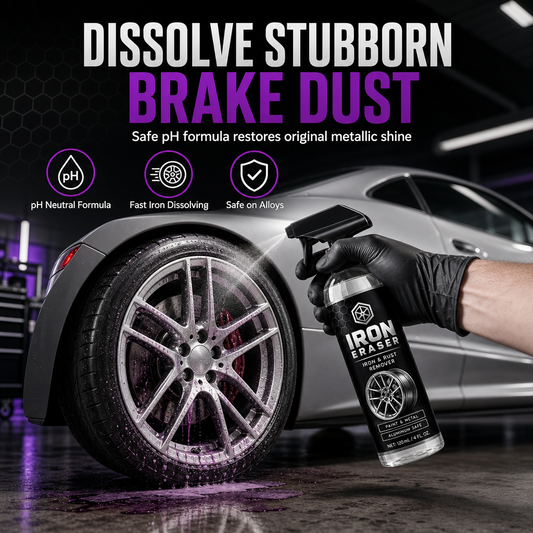 🚗 Spray eliminador de óxido y suciedad para llantas de coche
