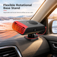 ❄️¡AHORA CON UN 50 % DE DESCUENTO! Ventilador desempañador y descongelador para el parabrisas del coche de 12 V/24 V – Calentador portátil para coche con base giratoria de 360°, para eliminar rápidamente el hielo y el vaho de las ventanillas del vehículo